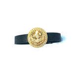Gold Coin Bangle Bracelet