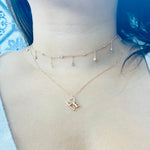 Cupid’s -  Letters Necklace - UAEJEWELS