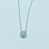Yomiyat - Emerald Diamond Necklace - UAEJEWELS