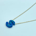 Your Opal Letter Necklace - UAEJEWELS
