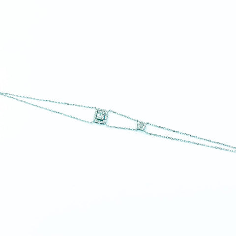 Yomiyat - Double Diamond Bracelet