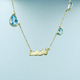 Your Arabic Letter Necklace - UAEJEWELS
