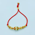 Shouq - Red Rope Bracelet - UAEJEWELS