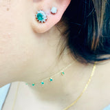 Yomiyat - Diana Emerald Earrings - UAEJEWELS