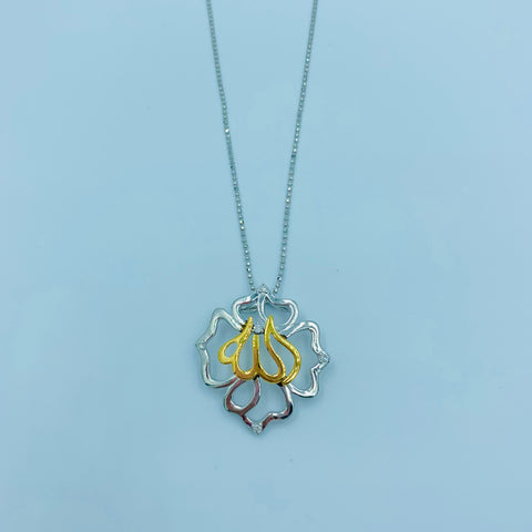 Hilal - Allah Two Color Necklace