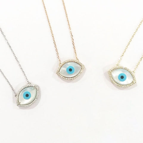 Talasim - Diamond Eye Necklace