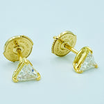 Tajreedi - Triangle Diamond Studs - UAEJEWELS