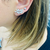Yomiyat - Blooming Marquise Earrings
