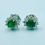 Yomiyat - Diana Emerald Earrings - UAEJEWELS