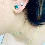 Yomiyat - Diana Emerald Earrings - UAEJEWELS