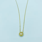 Shams - Diamond Necklace - UAEJEWELS