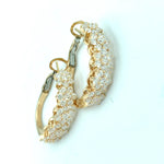 Yomiyat - Diamond Floral Earrings - UAEJEWELS