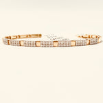 Tajreedi - Diamond Open Bangle - UAEJEWELS