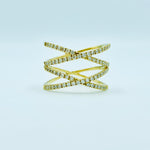 Tajreedi- Double Helix Ring - UAEJEWELS