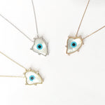 Talasim - Heart Diamond Necklace
