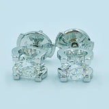 Yomiyat - U Setting Solitare Studs - UAEJEWELS